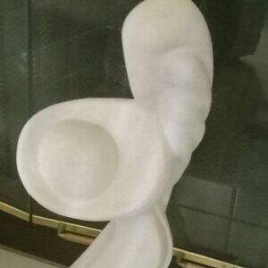 Numbered Vanguard Accents Statue, Floor or Fireplace Statue. Mother with Child.